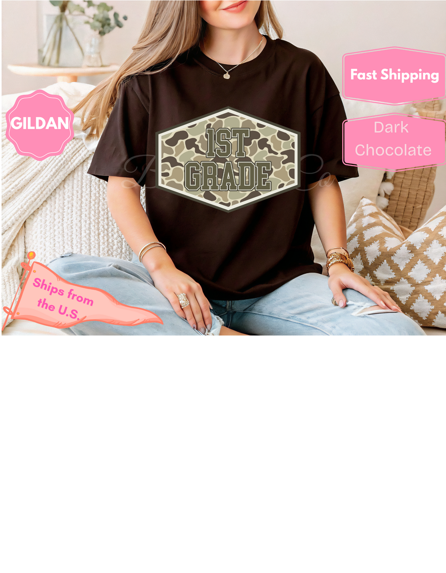First Grade Camo Back to School