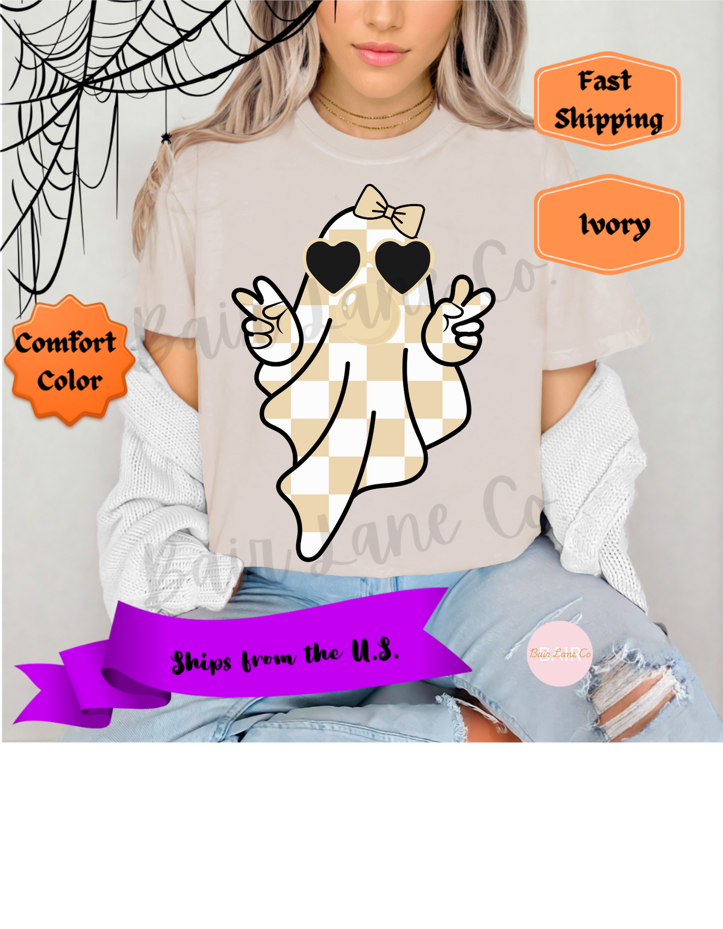 Neutral Checkered Ghost