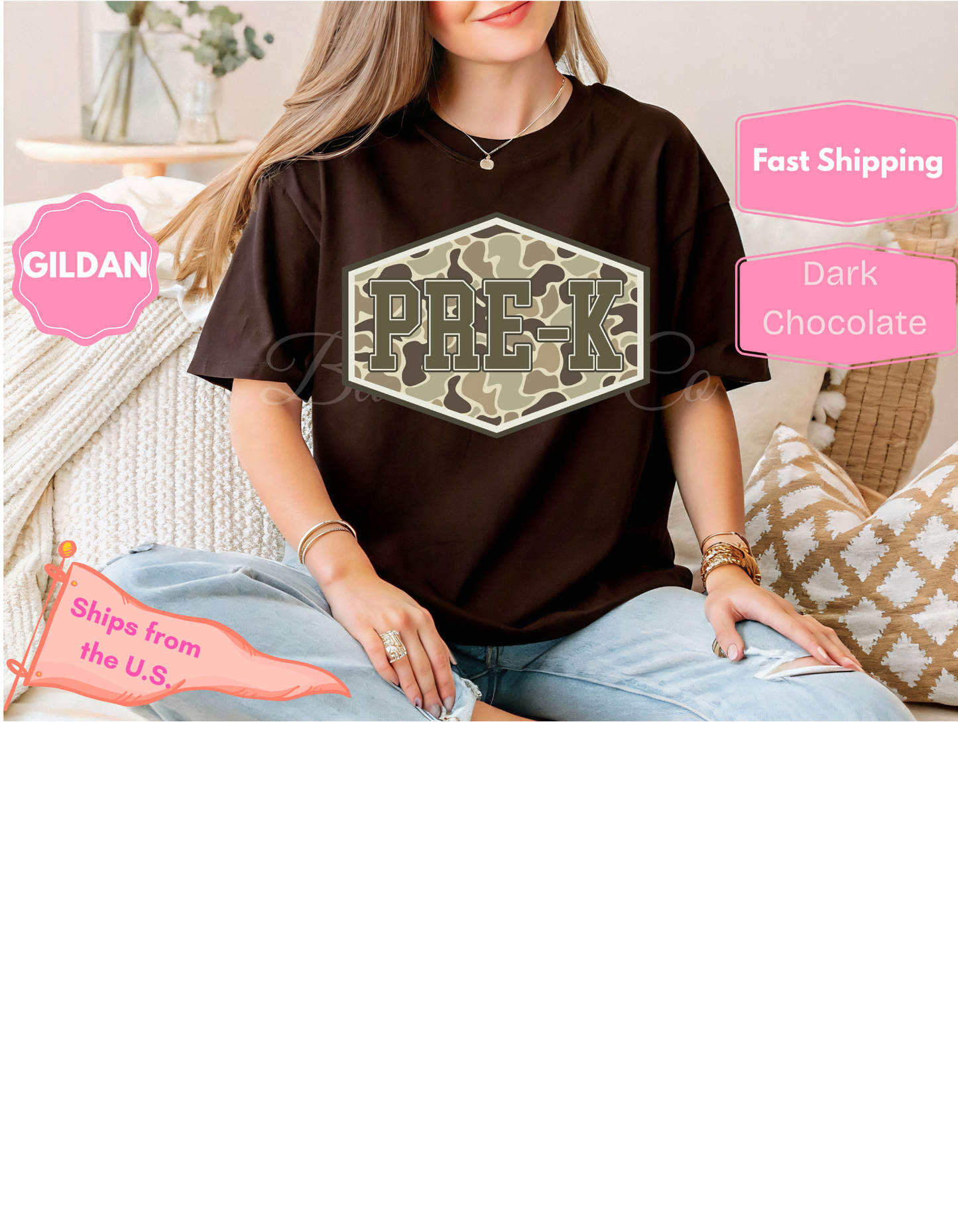 Pre-Kindergarten Camo Back to School