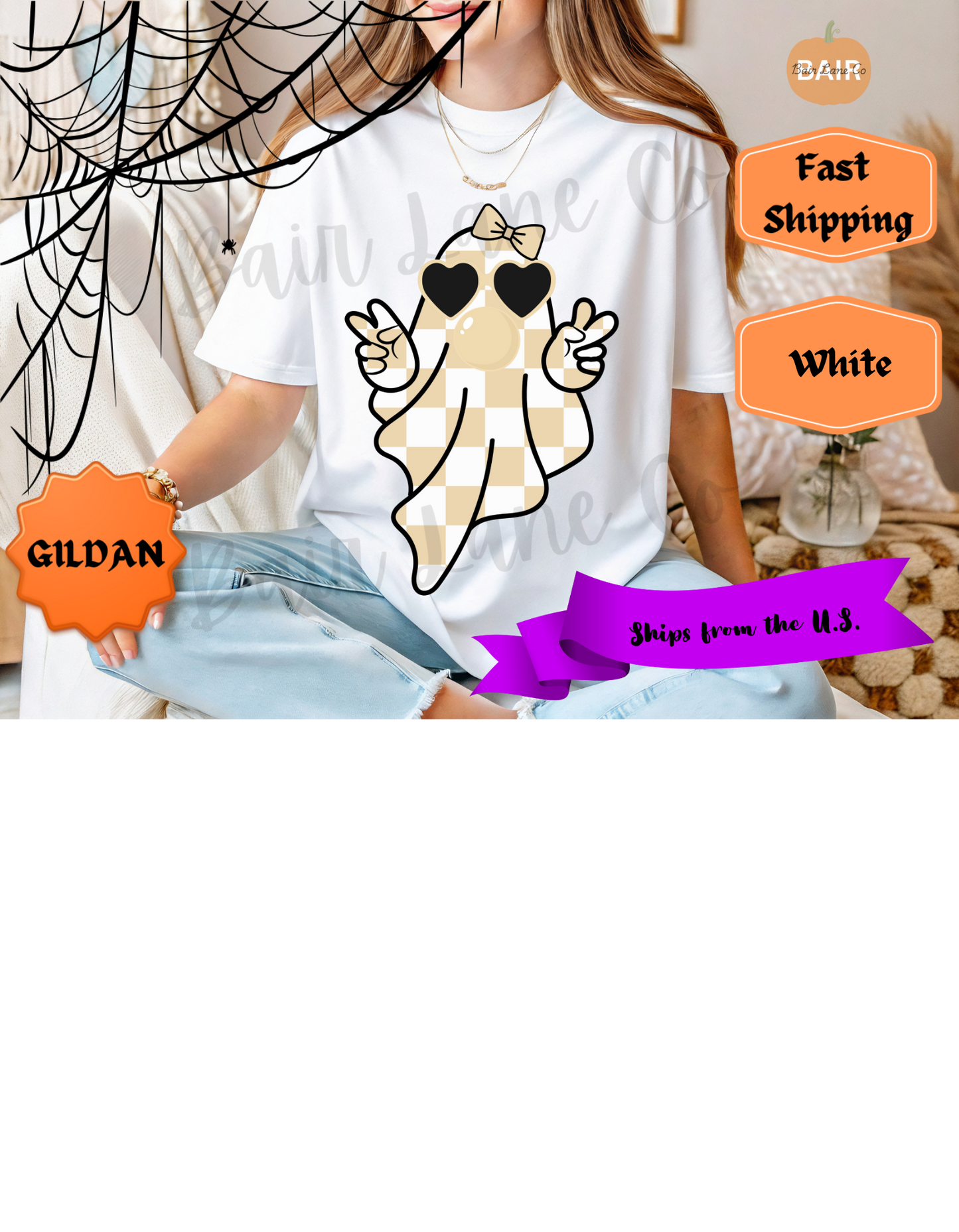 Neutral Checkered Ghost