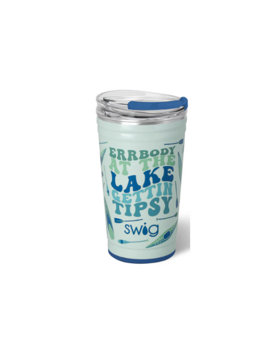 Errbody at the Lake Getting Tipsy 24 oz Party Cup