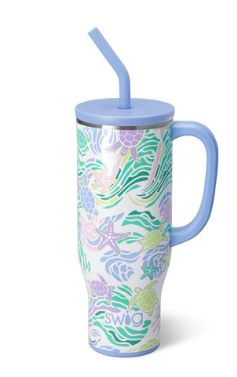 Sea Swirl Tumbler 30 oz