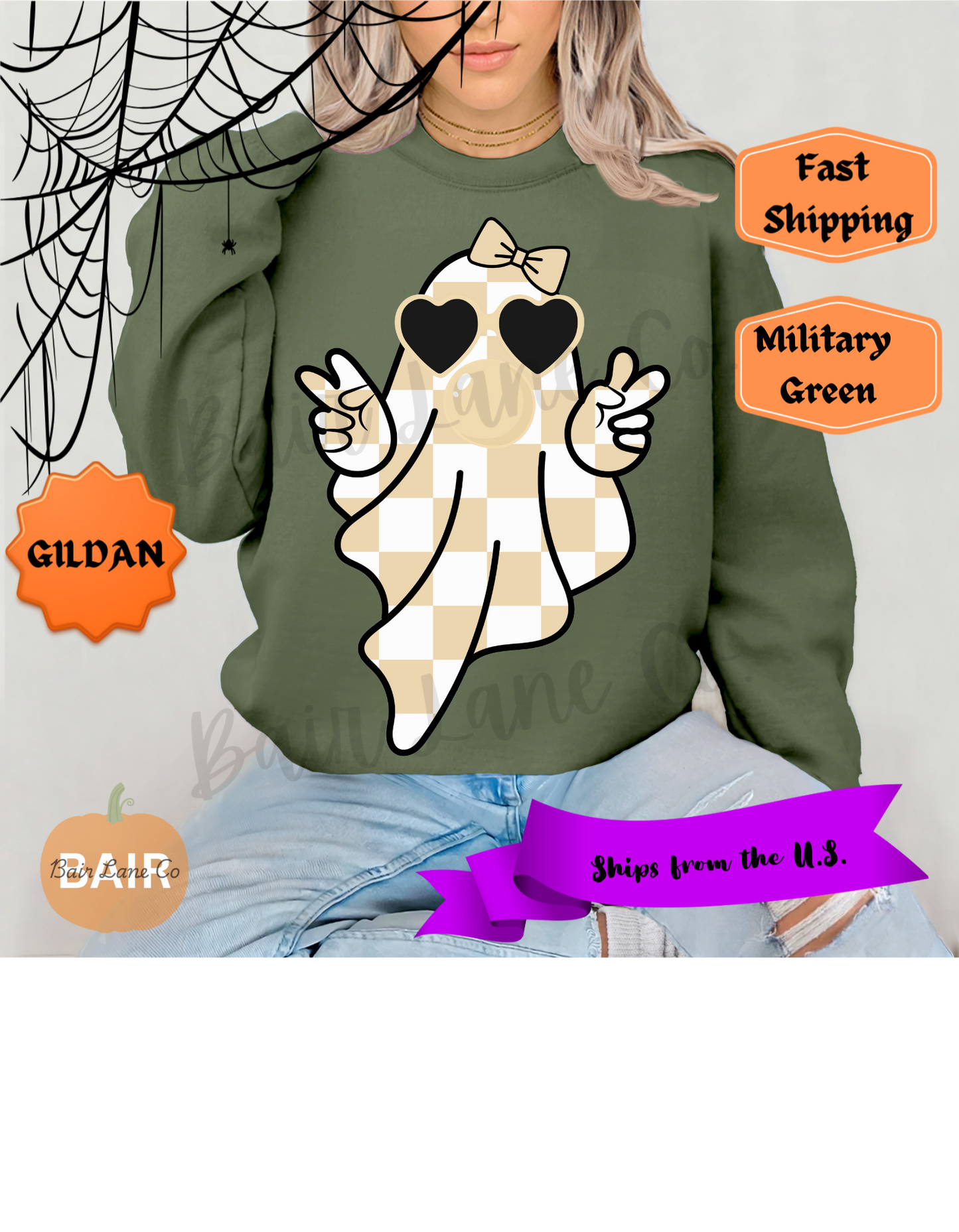 Neutral Checkered Ghost