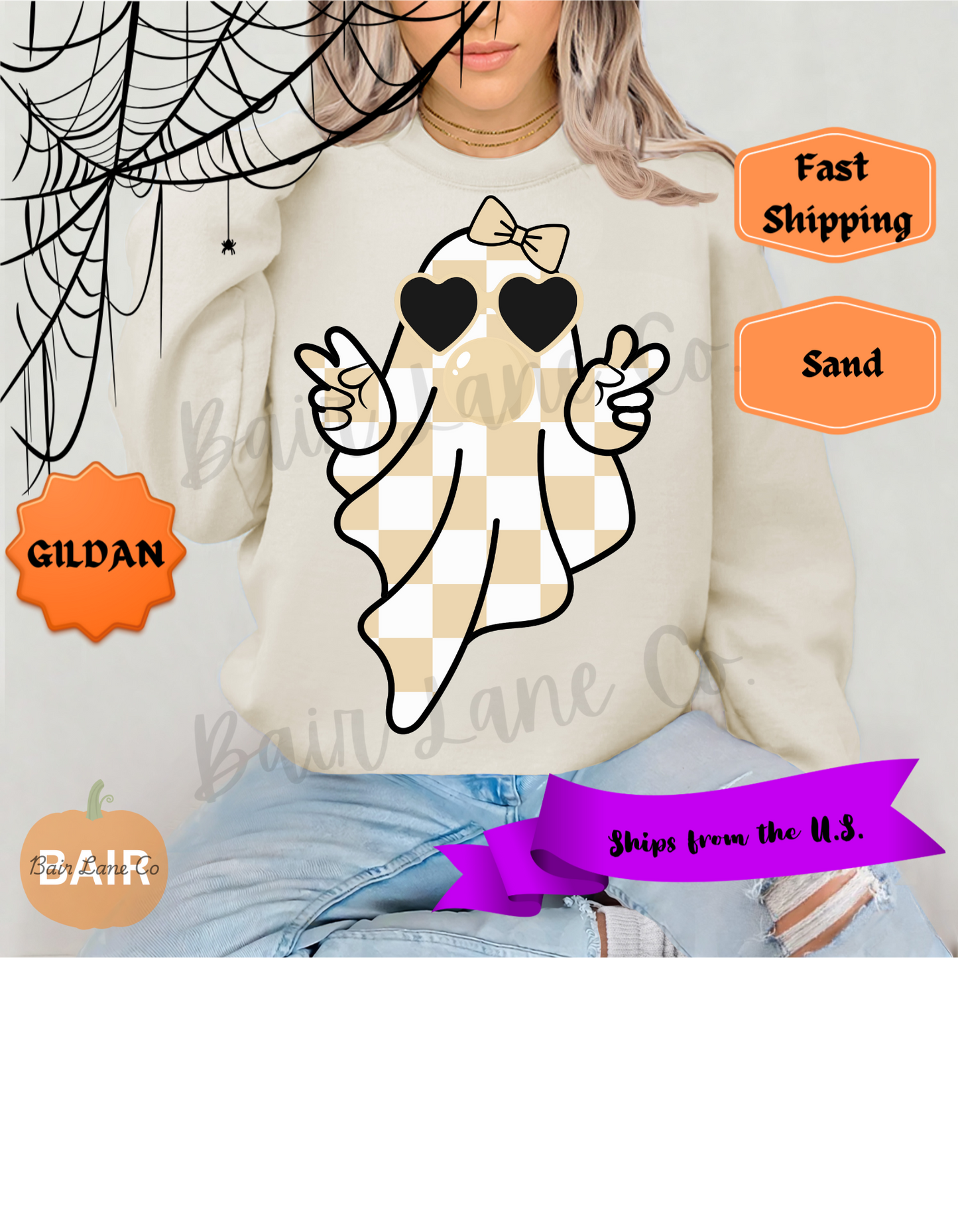 Neutral Checkered Ghost