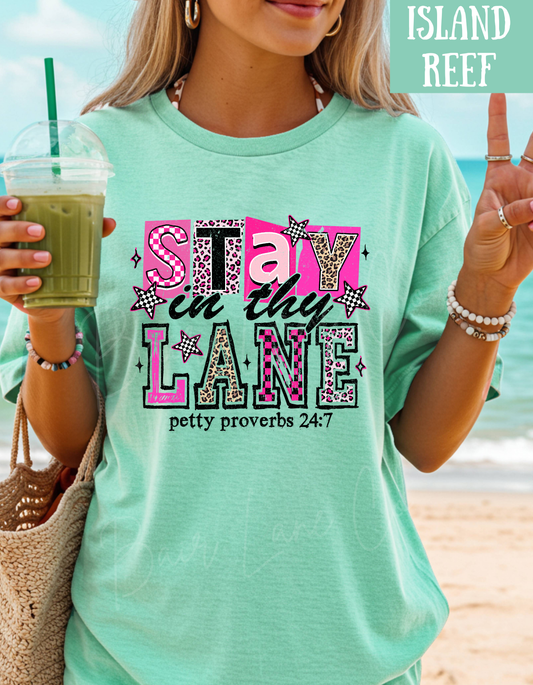 Stay In The Lane