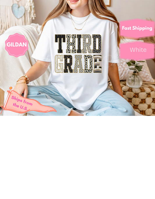 Third Grade Black & White