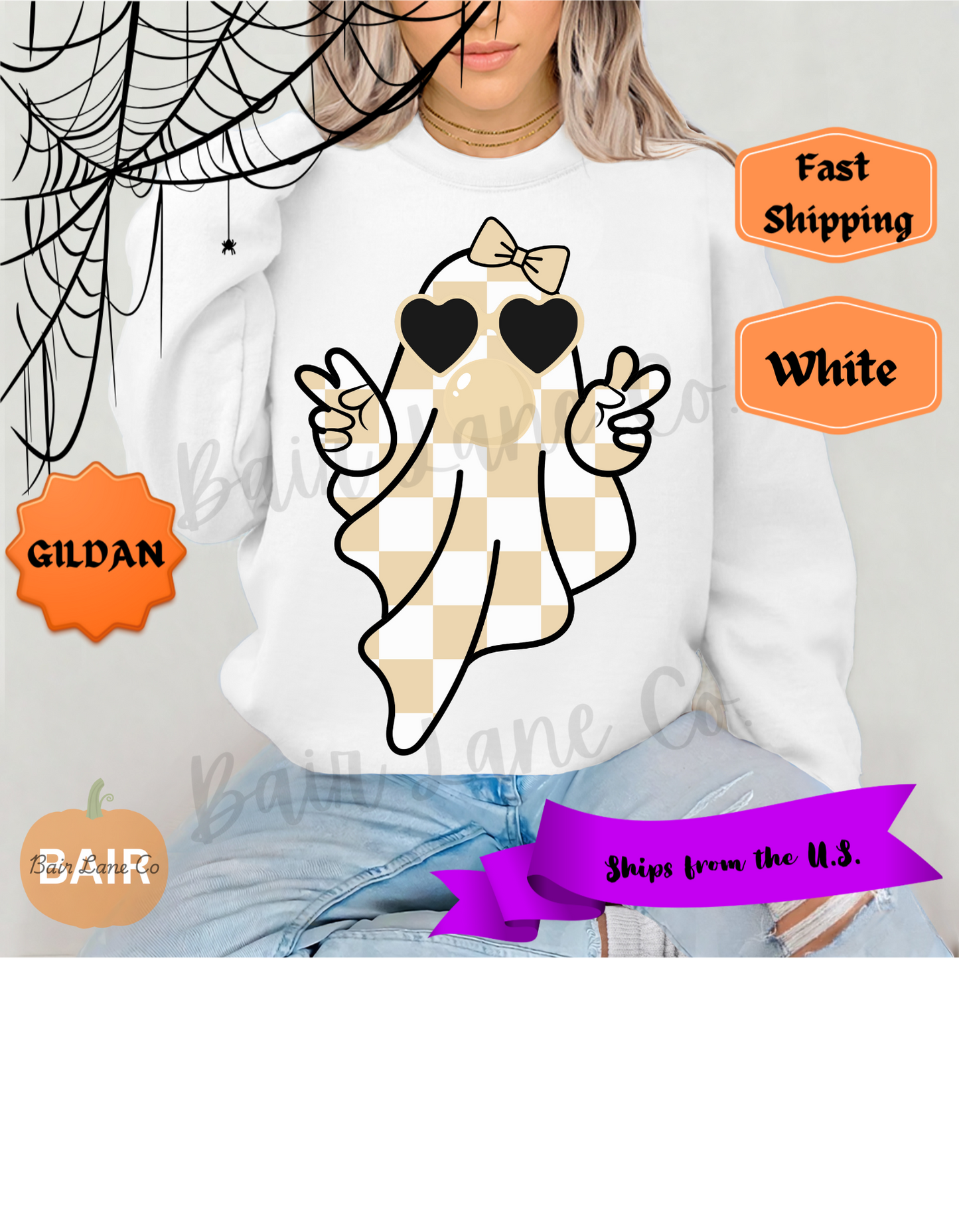 Neutral Checkered Ghost