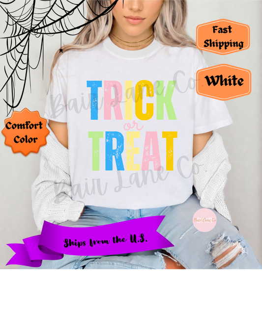 Trick or Treat (Colorful)